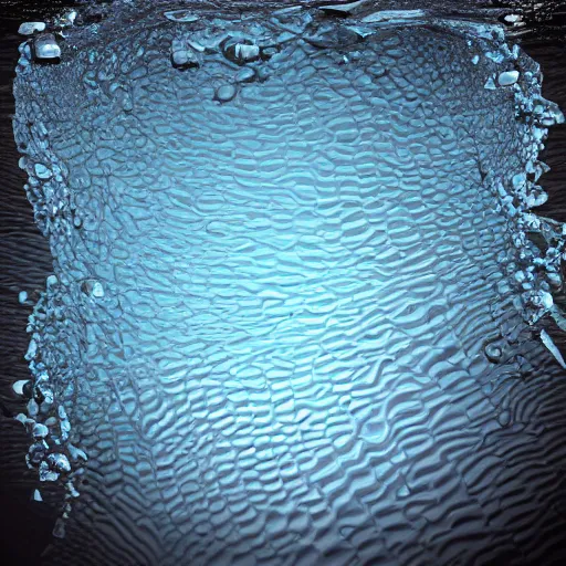 Prompt: icy submerged transparendigitalart leaked aquatic noticing animation