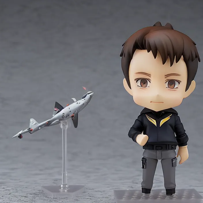 Image similar to One! Anime Nendoroid figurine of Elon Musk, fantasy, figurine , product photo