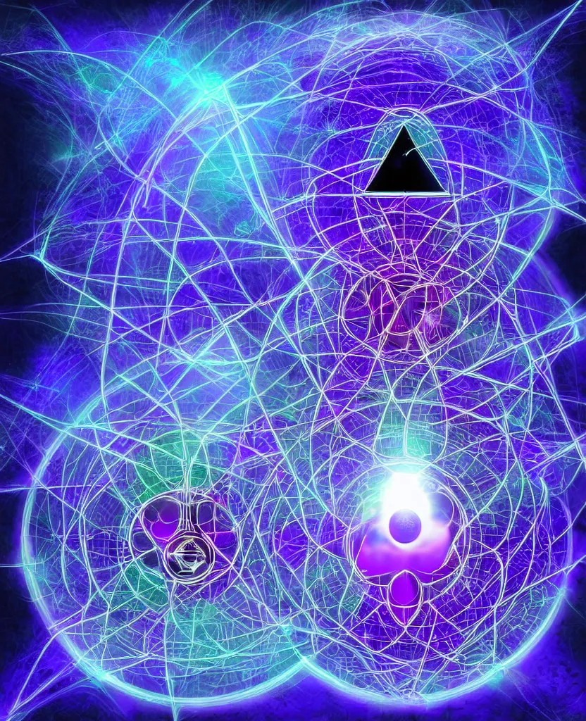 Image similar to techno - spiritual utopian ascended metatron, perfect future, award winning digital art