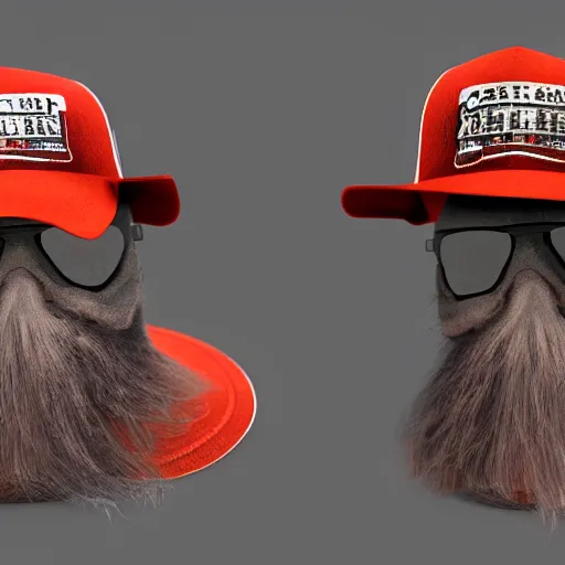 Image similar to hyperrealistic dslr film still of amorphous squid disguised as redneck wearing trucker hat, stunning 8 k octane comprehensive 3 d render, inspired by istvan sandorfi & greg rutkowski & unreal engine, perfect symmetry, dim volumetric cinematic lighting, extremely hyper - detailed, extremely lifelike attributes & lifelike texture, intricate, masterpiece, artstation, stunning