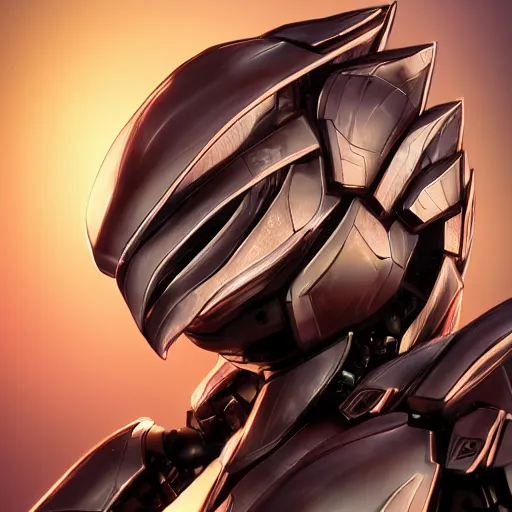 Prompt: a highly detailed close-up bust, of an awe-inspiring beautiful cute anthropomorphic robotic mecha female dragon, with smooth and streamlined armor, standing and posing elegantly in front of the camera, well detailed head with LED eyes, sharp sleek design, two arms, digital art, artstation, DeviantArt, professional, octane render, sunset lighting
