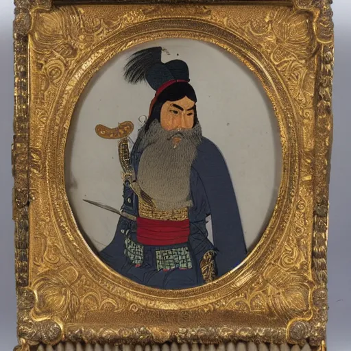 Prompt: persian samurai, 1 9 th century