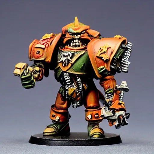 Image similar to warhammer 4 0 k ork figurine