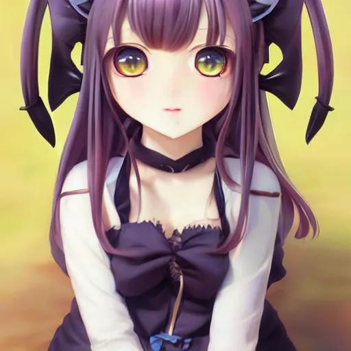 Prompt: nekopara fantastically detailed eyes cute girl portrait with fantastically detailed cat ears dressed like a cat modern anime style, made by Laica chrose, Mina Petrovic, Ross Tran, WLOP, Ruan Jia and Artgerm, Range Murata and William-Adolphe Bouguereau, Cell shading modern anime trending professional digital art unreal Engine Fantasy Illustration. award winning, Artstation, intricate details, realistic, Hyperdetailed, 8k resolution