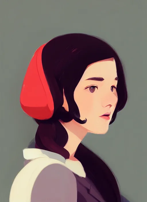 Image similar to a portrait of a pretty young lady by atey ghailan