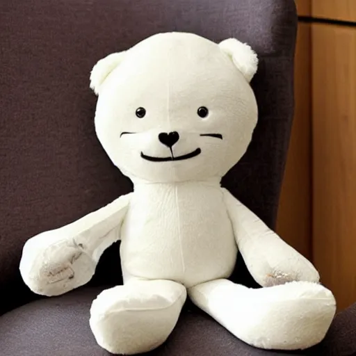 Image similar to cute plush creature