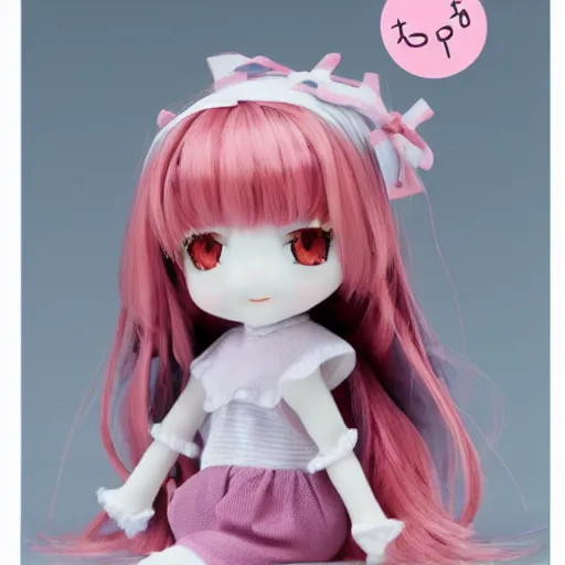 Prompt: cute fumo doll of a girl who is on trial for drunk and disorderly conduct