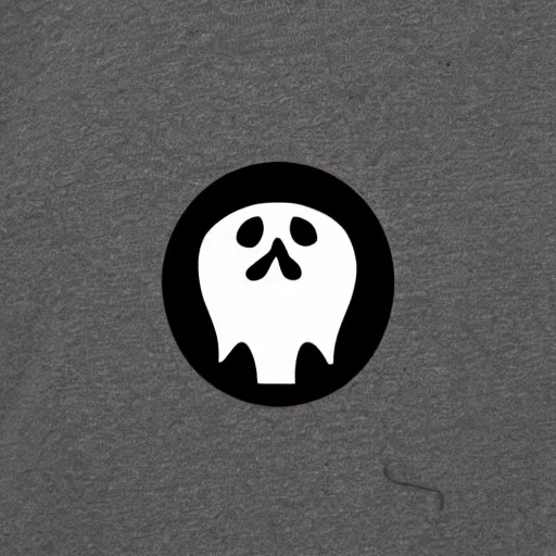 Image similar to skateboard ghost, logo