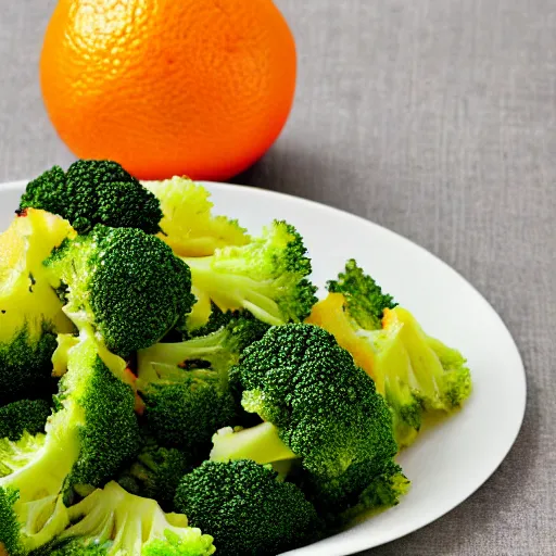 Image similar to orange broccoli