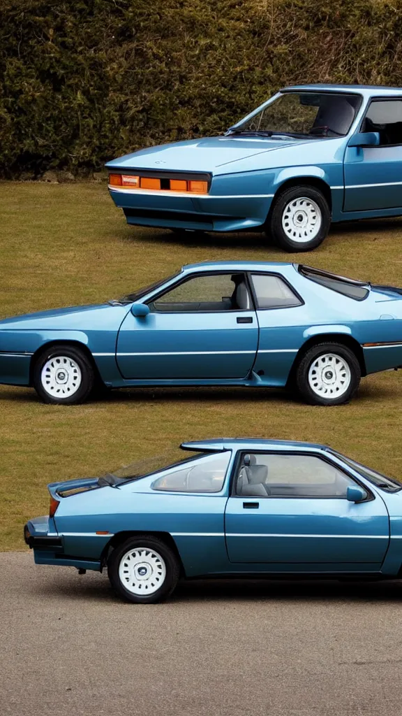 Image similar to a 1 9 8 0 s ford capri