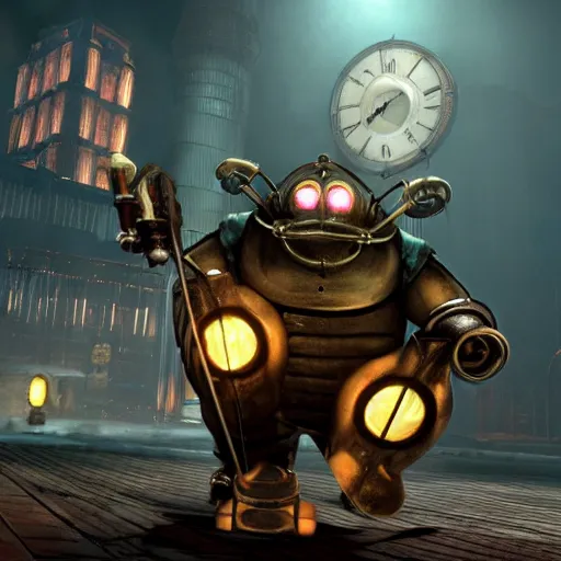 Image similar to big bioshock chungus, high resolution photo