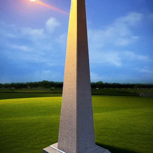 Image similar to obelisk of light, 4 k,