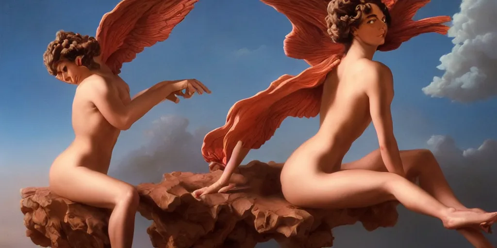 Image similar to dreamscape, female, luis ricardo falero, vivid colors, anatomical, highly detailed sculpture, intricate detailed, ommatidia, 8 k, cinematic atmosphere, post - processing