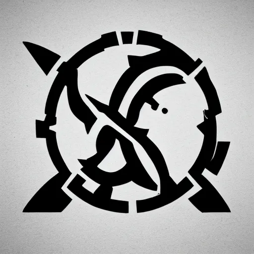 Image similar to hyper minimalist post apocalyptic insignia logo of a future utopian faction, ruled by dragons, designed by dragons, elegant clean lines, sci fi flag, original, sci fi utopian kingdom