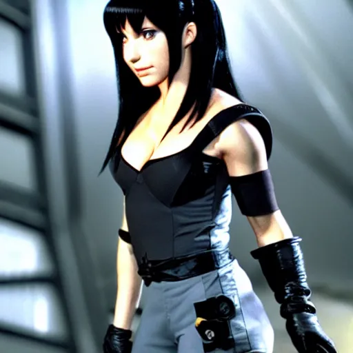 Image similar to Tifa Lockheart as a Star Trek Voyager crew member