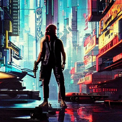 Prompt: cyberpunk 1 9 7 7