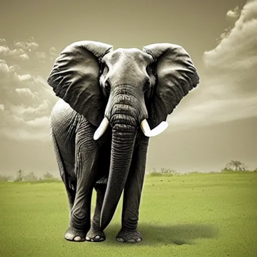 Image similar to elephant with wings