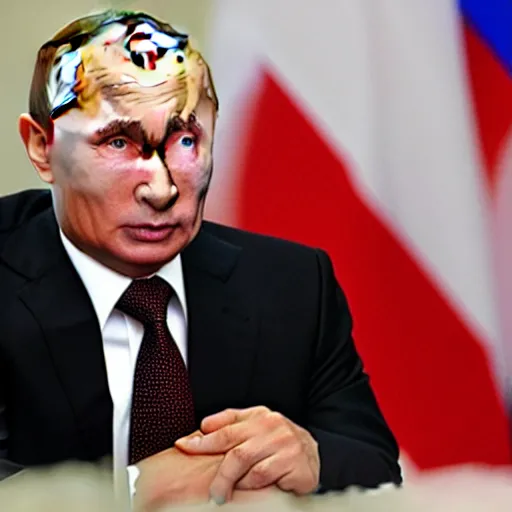 Image similar to vladimir putin as a elden ring boss