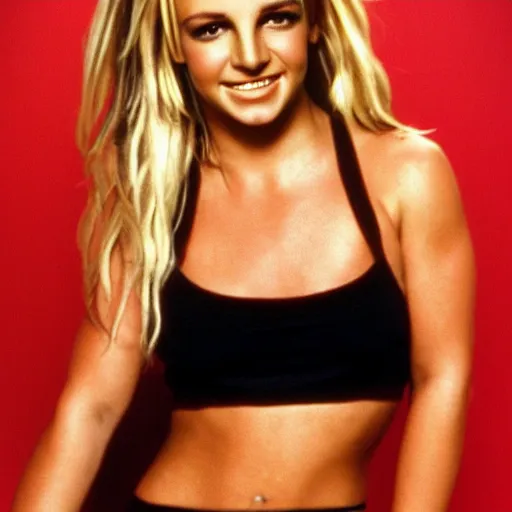 Image similar to beautiful young 20 year old Britney Spears