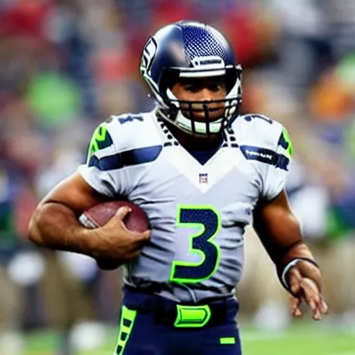 Prompt: russell wilson as a turtle