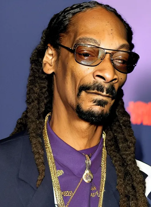 Image similar to Snoop dogg in the slyzerin faculties