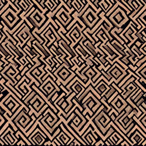 Prompt: a carpet floor pattern