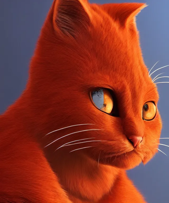 Prompt: the pragmatic, self - righteous, sheltered male anthropomorphic red - furred cat. he has a thin build. trending on artstation deviantart pinterest hyper detailed photorealistic hd 8 k post - processing high resolution