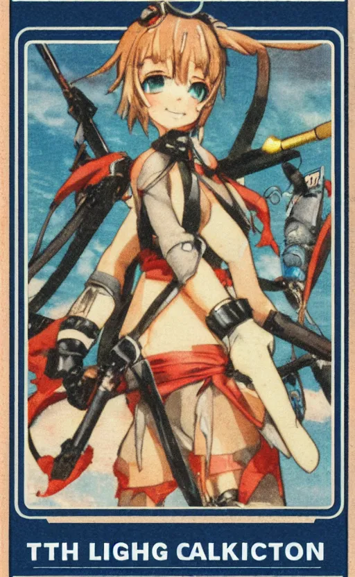 Prompt: the front of a trading card, high details, high resolution, kantai collection style