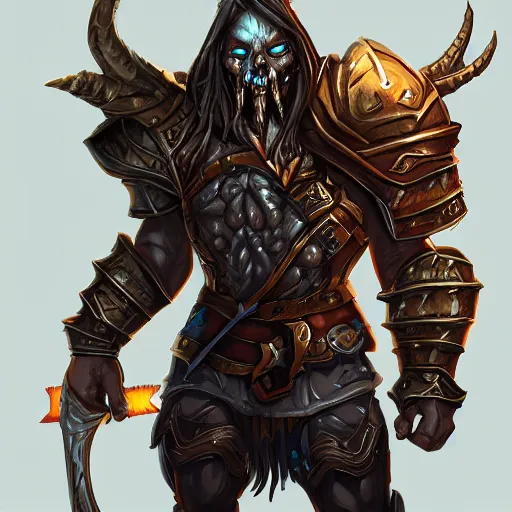 Image similar to paladin, smite undead sketeons, dungeon and dragons, very detailed, trending on artstation, portrait