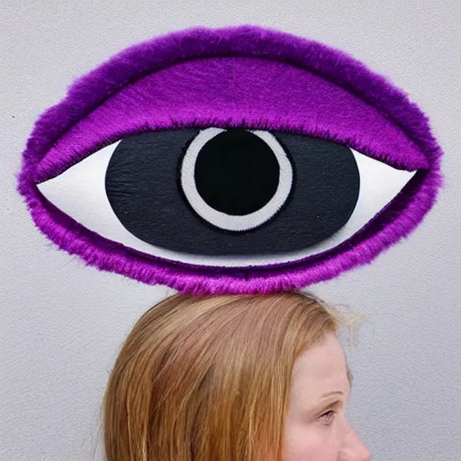 Image similar to One-Eyed One-Horned Flying Purple People Eater