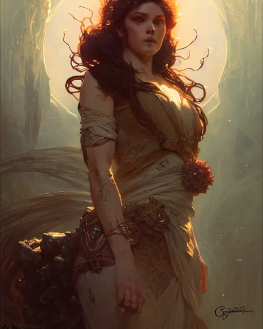 Prompt: woman witch, fantasy character portrait, ultra realistic, concept art, intricate details, highly detailed by greg rutkowski, gaston bussiere, craig mullins, simon bisley, alphonso mucha