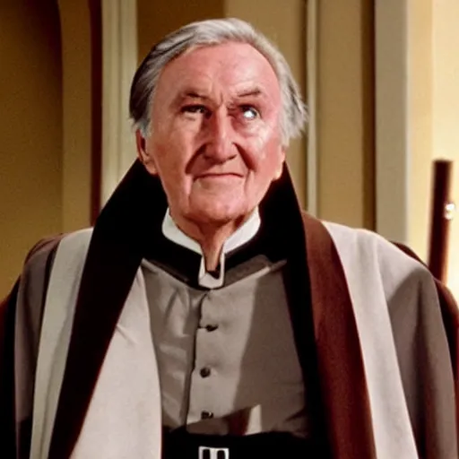 Image similar to Robert Hardy as Count Dooku from Star Wars the Clone Wars