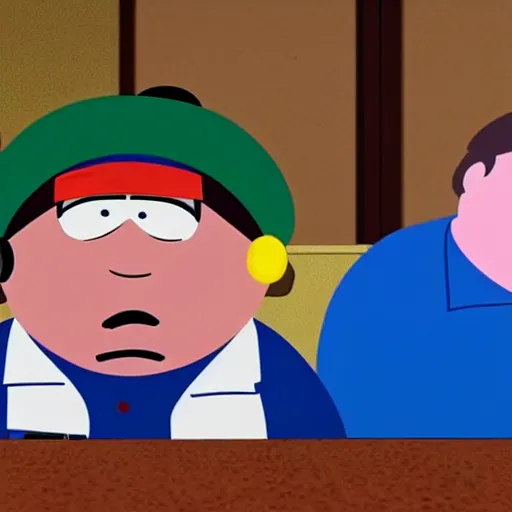 Prompt: eric cartman in the series trailer park boys, live action, 4k, high detail, high-resolution photograph, professional photography, ultra-detail