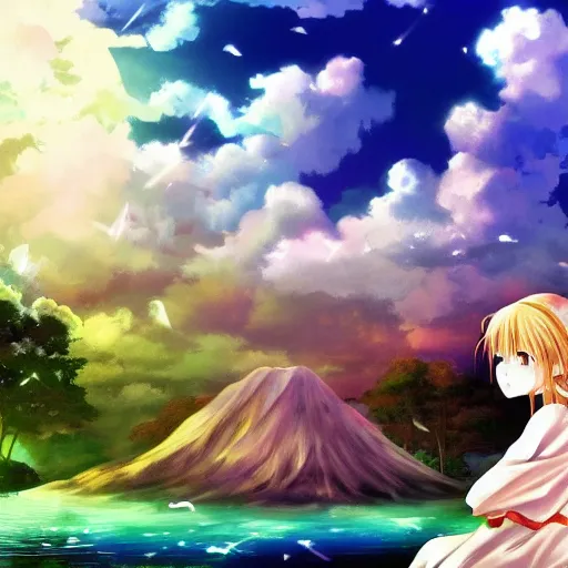 Prompt: wallpaper hp hd anime beautiful anime full hd wallpaper picture image