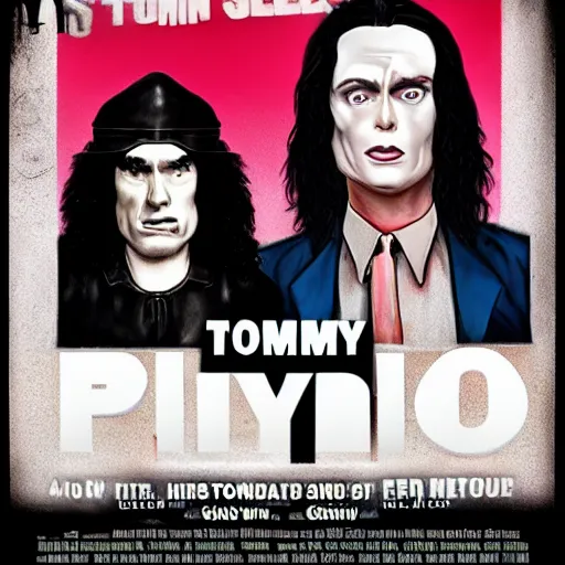 Image similar to tommy wiseau silent film