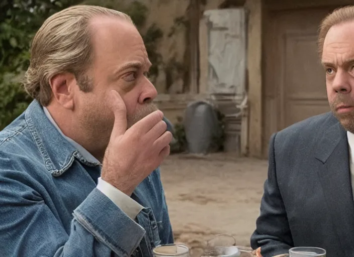 Prompt: paul giamatti as george w. bush, still from once upon a time in hollywood ( 2 0 1 9 )