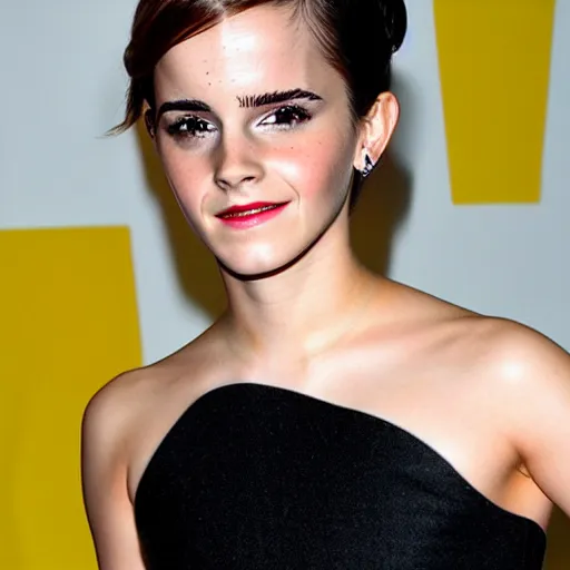 Image similar to emma watson. pixar character