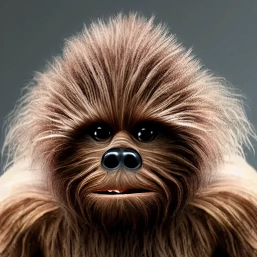 Image similar to a hairless wookie