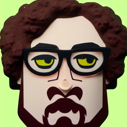 Prompt: a portrait of sam hyde, highly detailed, in the style of lego avatar