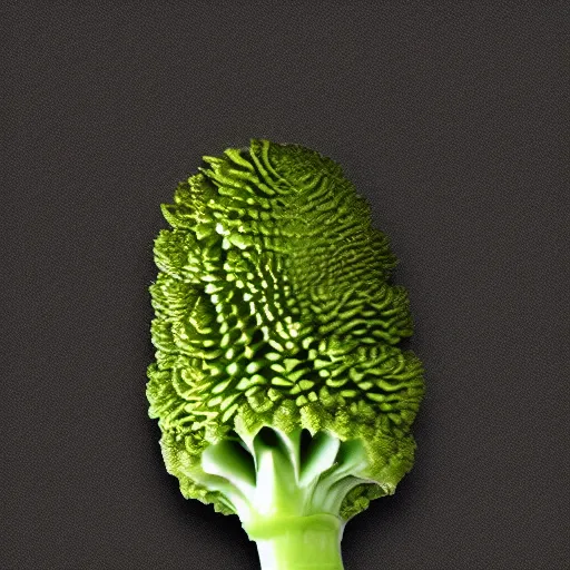 Image similar to black logo romanesco simple side view, white background, sharp edges, symetrical