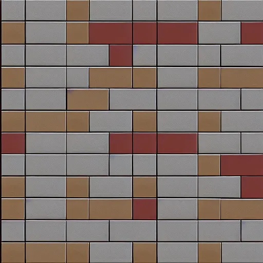 Image similar to realistic seamlessly tiling brick texture