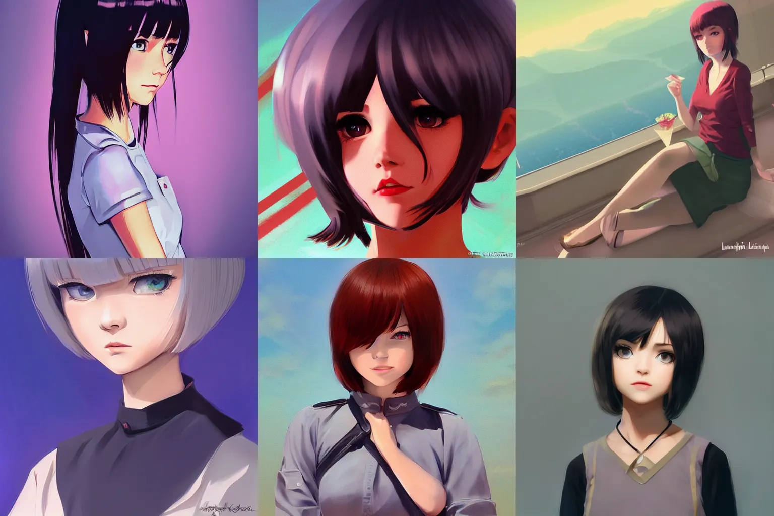 Prompt: ilya kuvshinov