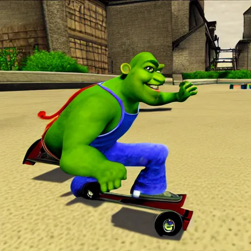 Shrek, Tony Hawk's Games Wiki