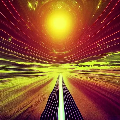 Image similar to “journey to infinity”