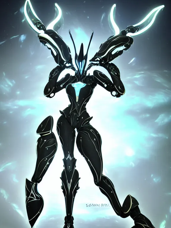 Image similar to exquisite cinematic full body shot of a beautiful saryn warframe, that's a giant beautiful stunning anthropomorphic robot female dragon with metal cat ears, posing elegantly, robot paws for feet, sharp claws, streamlined white armor, long elegant tail, two arms, two legs, long tail, detailed warframe fanart, destiny fanart, high quality digital art, macro art, dragon art, furry art, realistic digital art, warframe art, Destiny art, furaffinity, DeviantArt, artstation, 8k HD, octane render