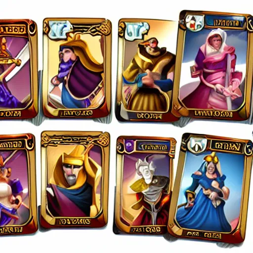 Image similar to card clash royal characters