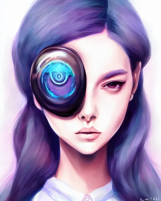 Prompt: digital portrait, loish and artgerm