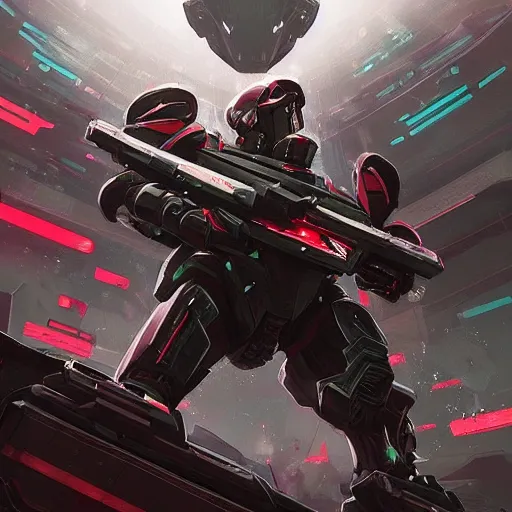 Image similar to Videogame poster, luxury advertisement, red, green and black colors. highly detailed sci-fi close-up heavy infantry troops in black armor and futuristic tanks, at devastated city in style of cytus and deemo, alien vibes, by Greg Rutkowski, set in C&C3 tiberium wars, beautiful with eerie vibes, very inspirational, very stylish, with gradients, surrealistic, dystopia, postapocalyptic, depth of field, shadows, rich cinematic atmosphere, perfect digital art, action, dybanic, dangerous journey in devastated world, beautiful dramatic dark moody tones and studio lighting, shadows, octane render, arthouse