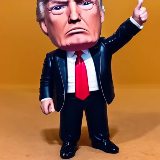 Image similar to Donald Trump as a Pop Funko figure