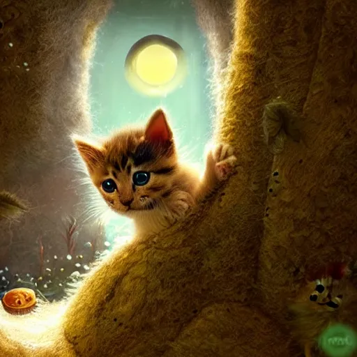 Image similar to kitten in Samorost